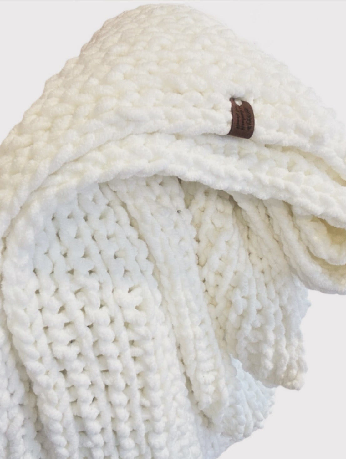 Handmade Crochet Blanket - Single Bed Size