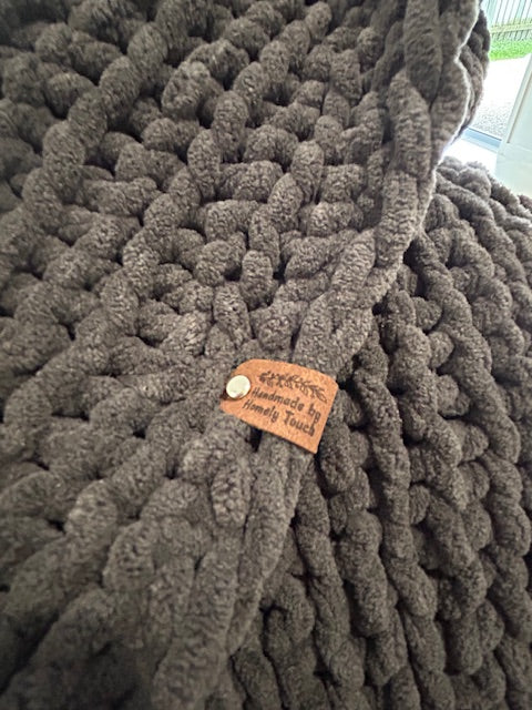 Handmade Crochet Blanket - Single Bed Size