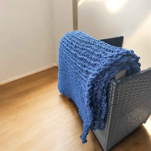 Handmade Crochet Blanket - Single Bed Size